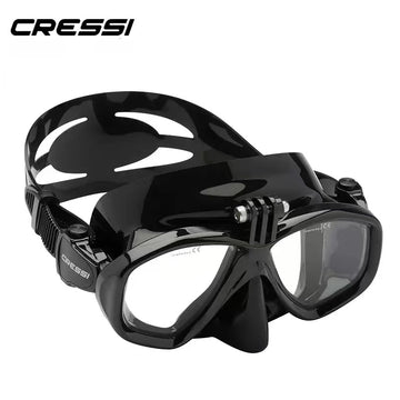 Cressi ACTION Scuba Diving Mask With Go Pro Camera Mount